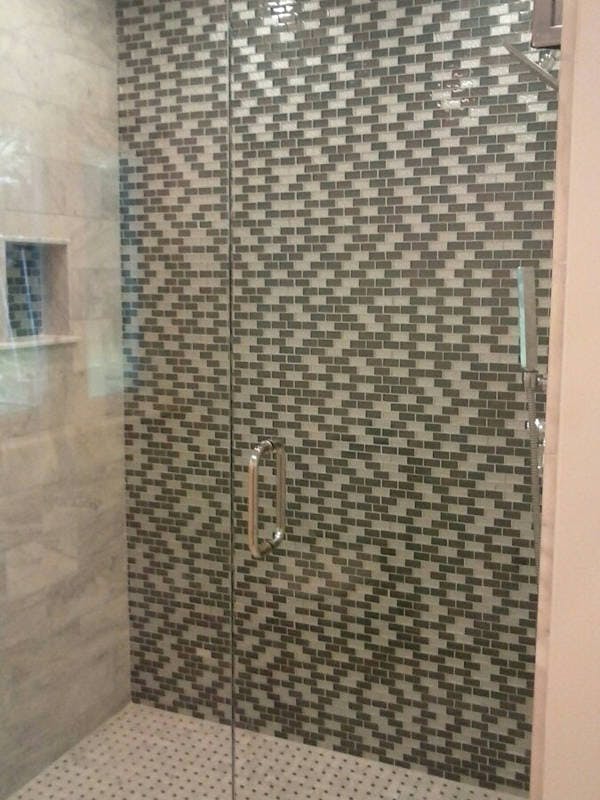 Shower Door Project In Trumbull
