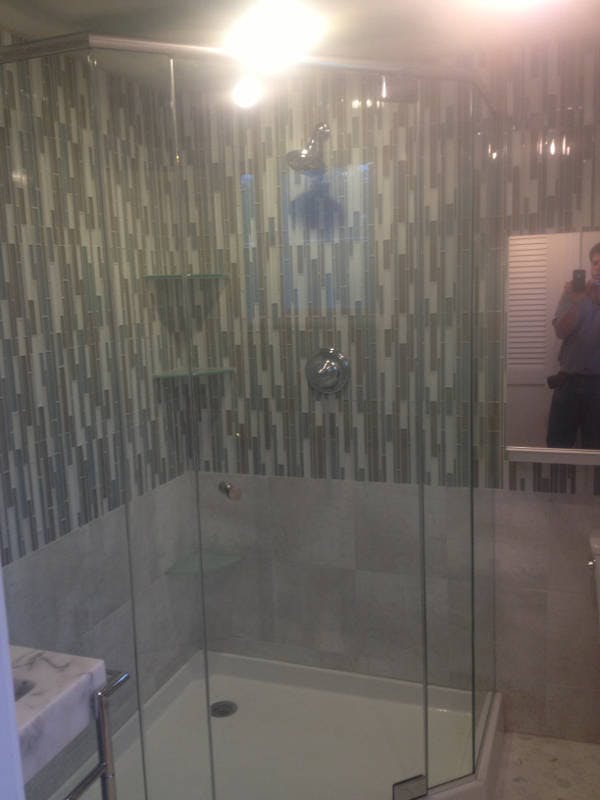 Shower Door Installed In Fairfield, CT